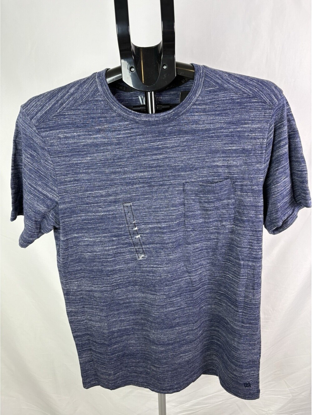 VRST Men's Essential Pocket Tee Shirt Darker Ardosia Size S   New (Item 417-446)